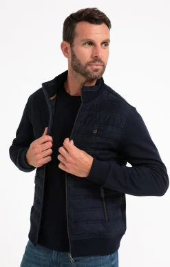 Gilet manches longues Paddy Navy -