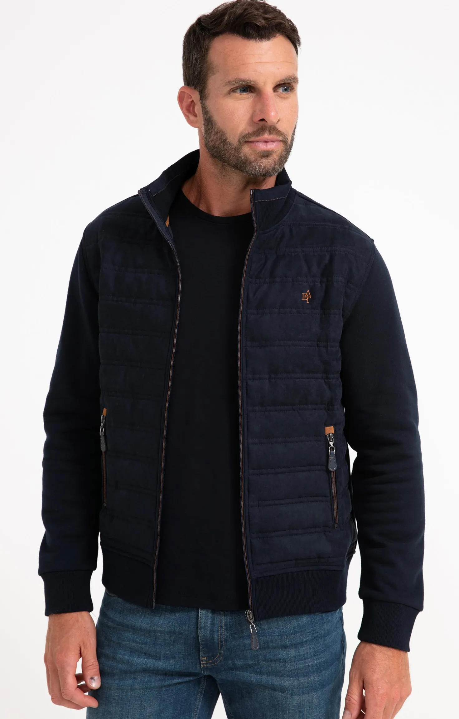 Gilet manches longues Paddy Navy -