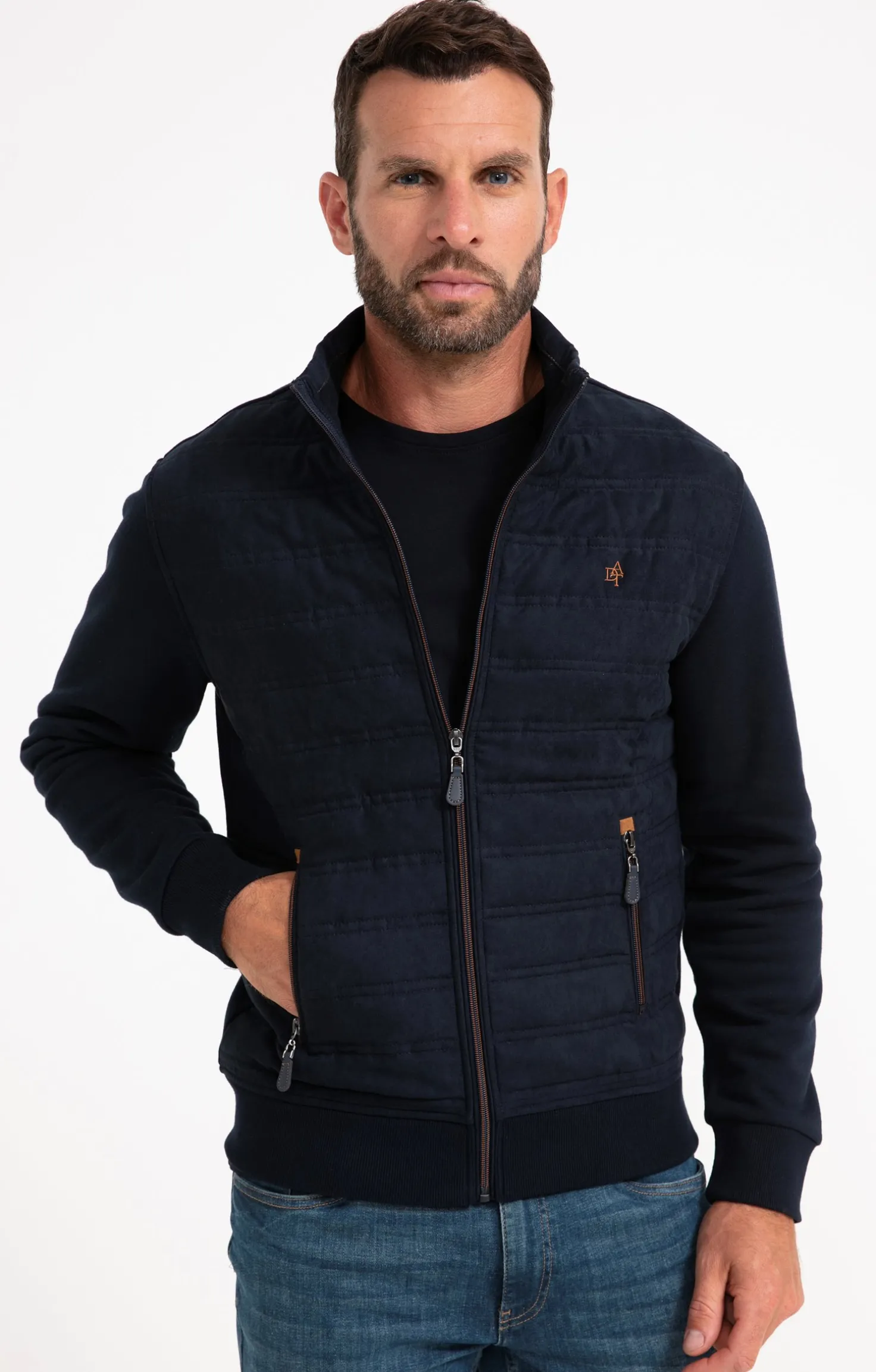 Gilet manches longues Paddy Navy -