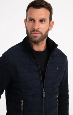 Gilet manches longues Paddy Navy -