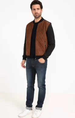 Gilet manches longues Teddy color -