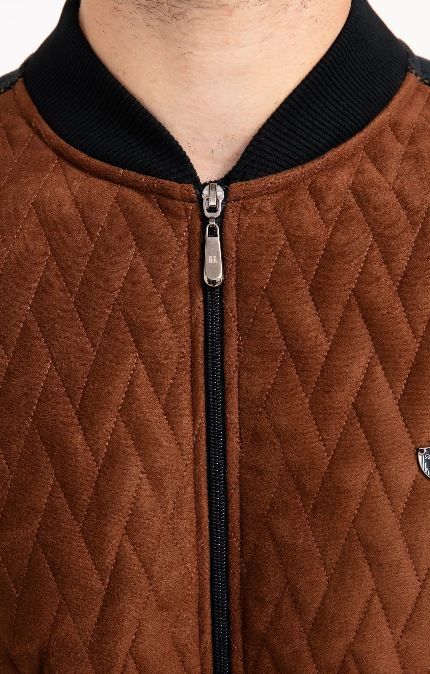 Gilet manches longues Teddy color -