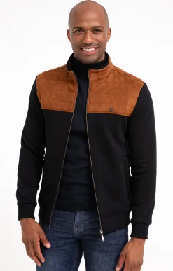 Gilet manches longues Top suedy -