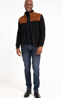 Gilet manches longues Top suedy -