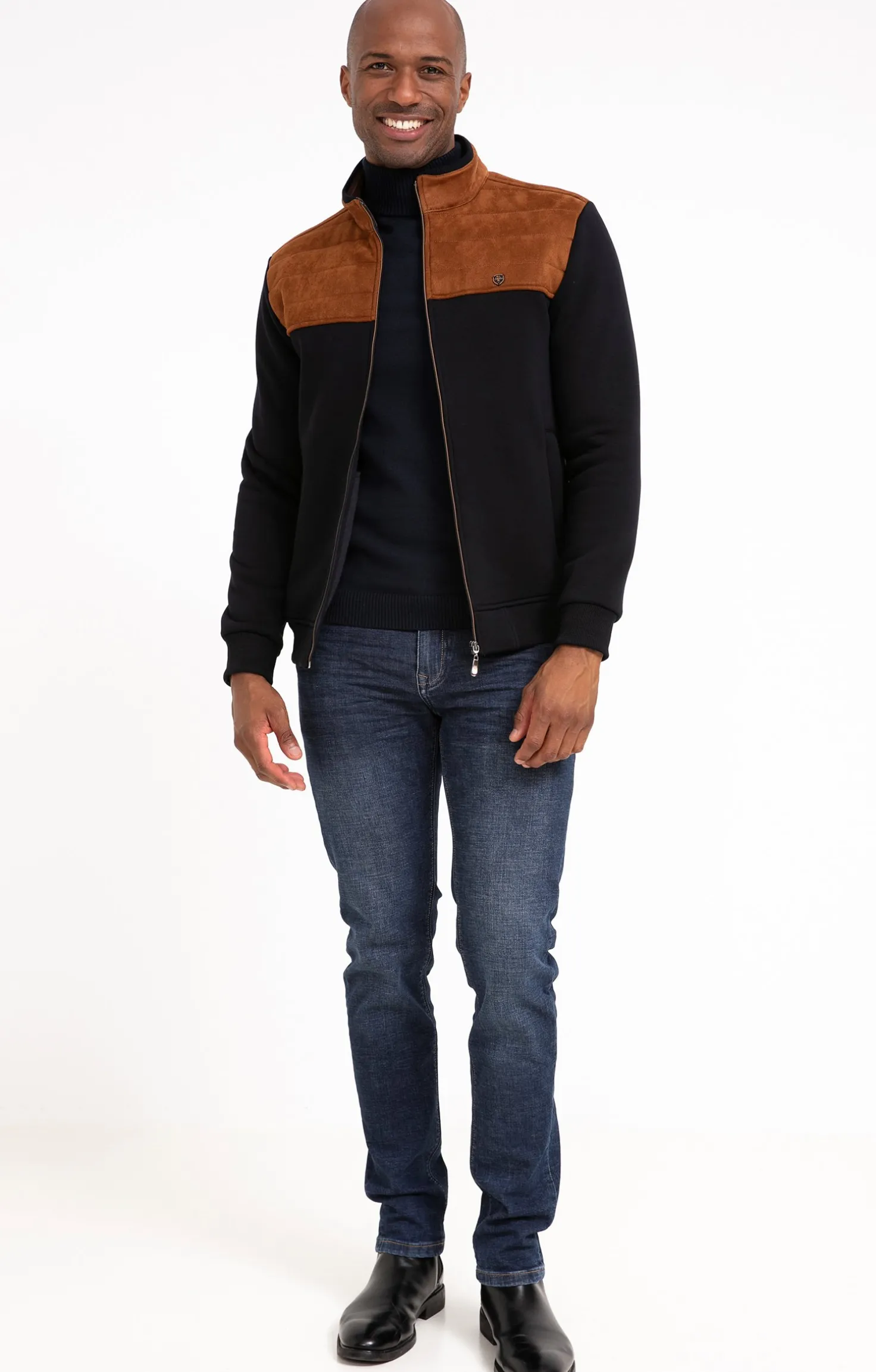 Gilet manches longues Top suedy -