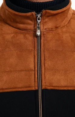 Gilet manches longues Top suedy -