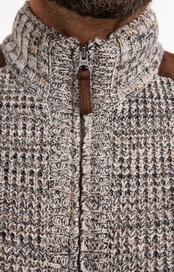 Gilet sans manche doublé sherpa -