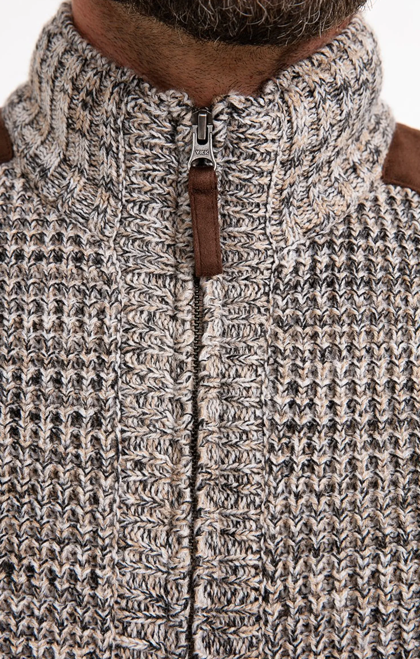 Gilet sans manche doublé sherpa -