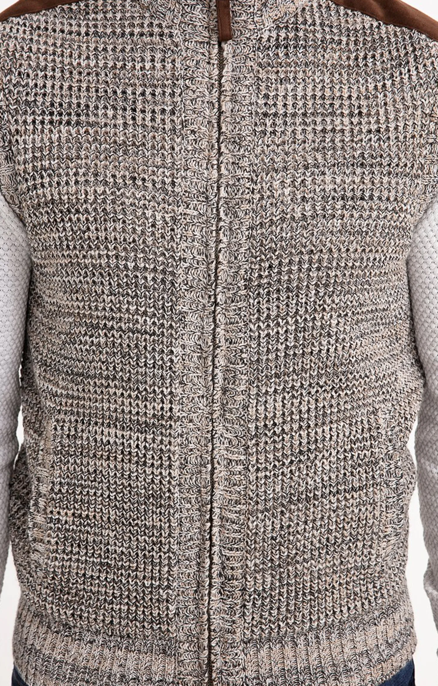 Gilet sans manche doublé sherpa -