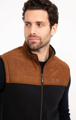 Gilet sans manches Top suedy -