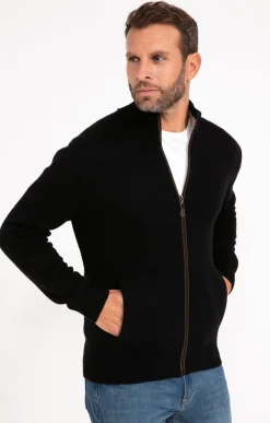 Gilet uni en laine -