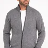 Gilet uni en laine -