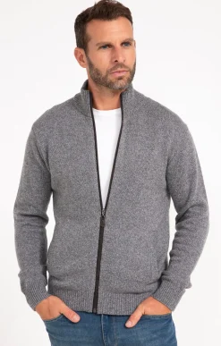 Gilet uni en laine -