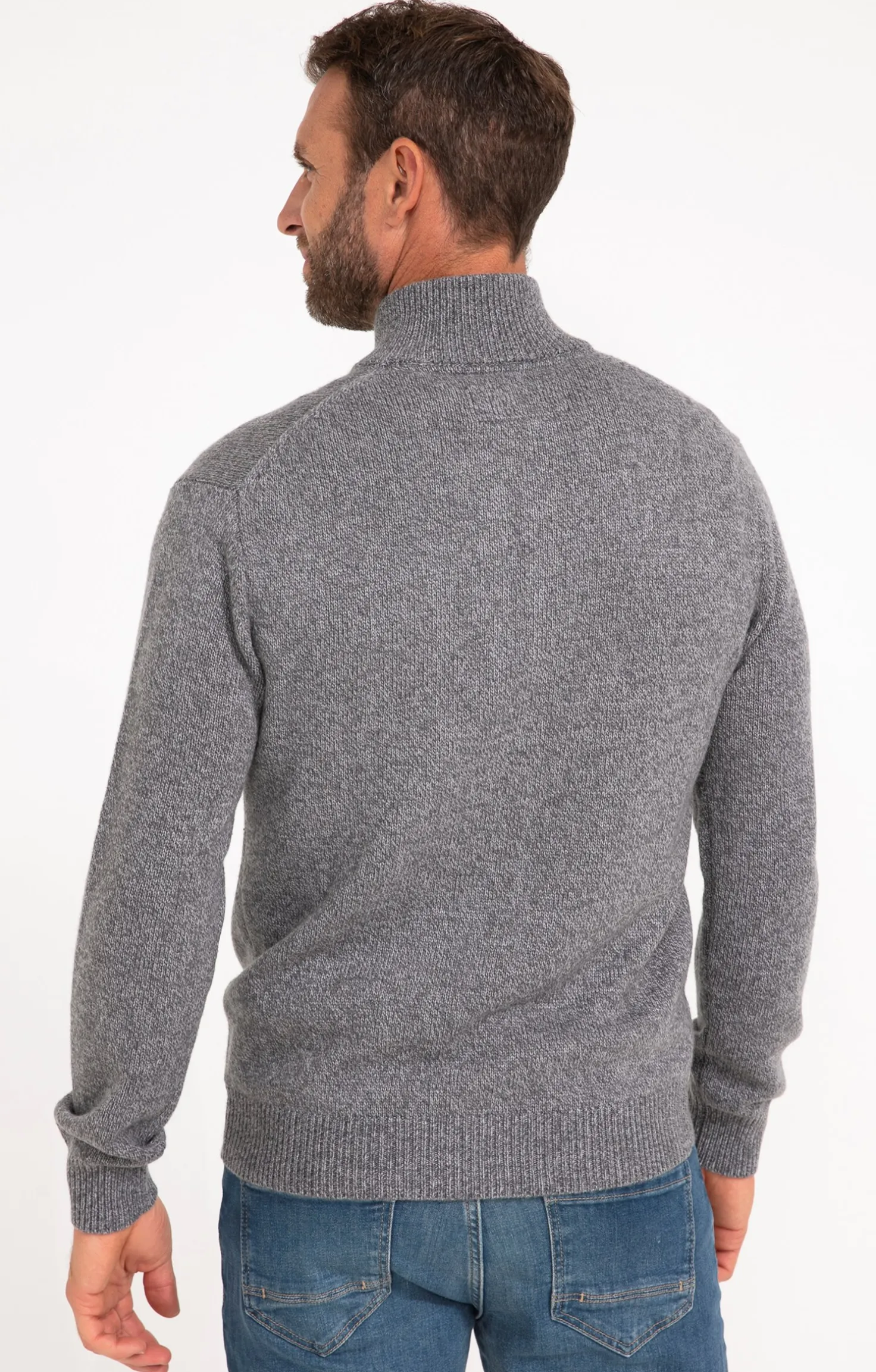 Gilet uni en laine -