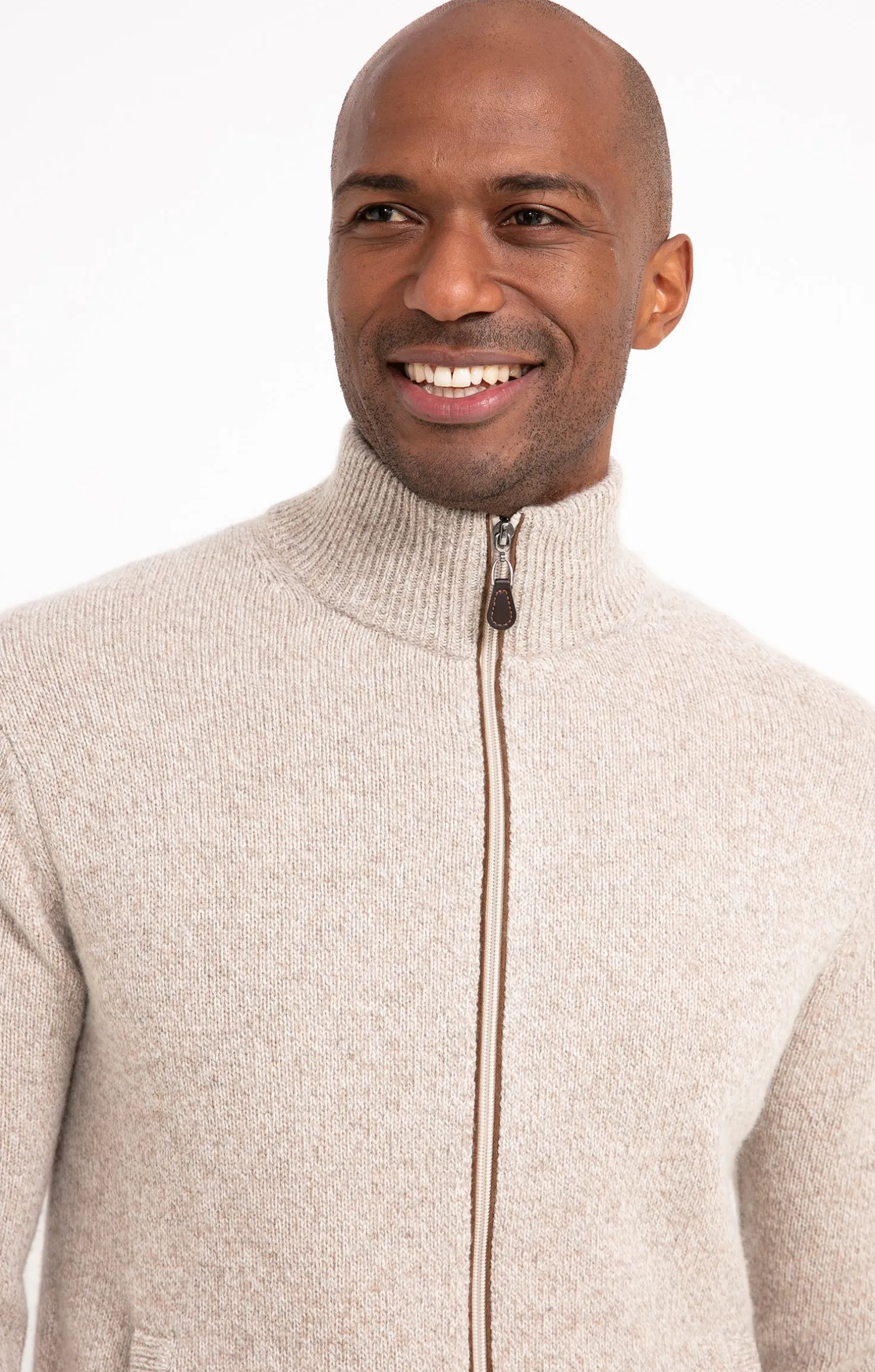 Gilet uni en laine -