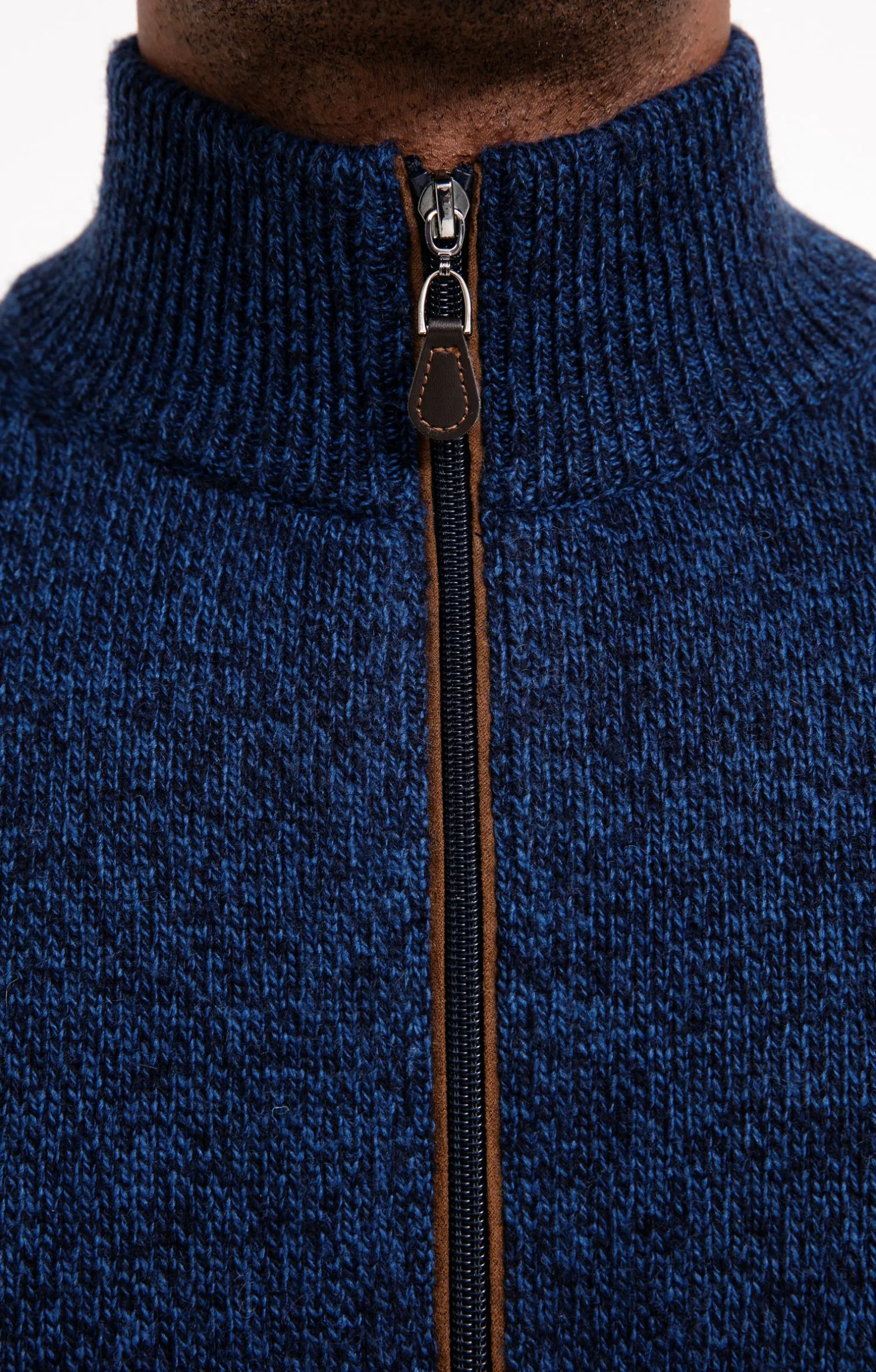Gilet uni en laine -