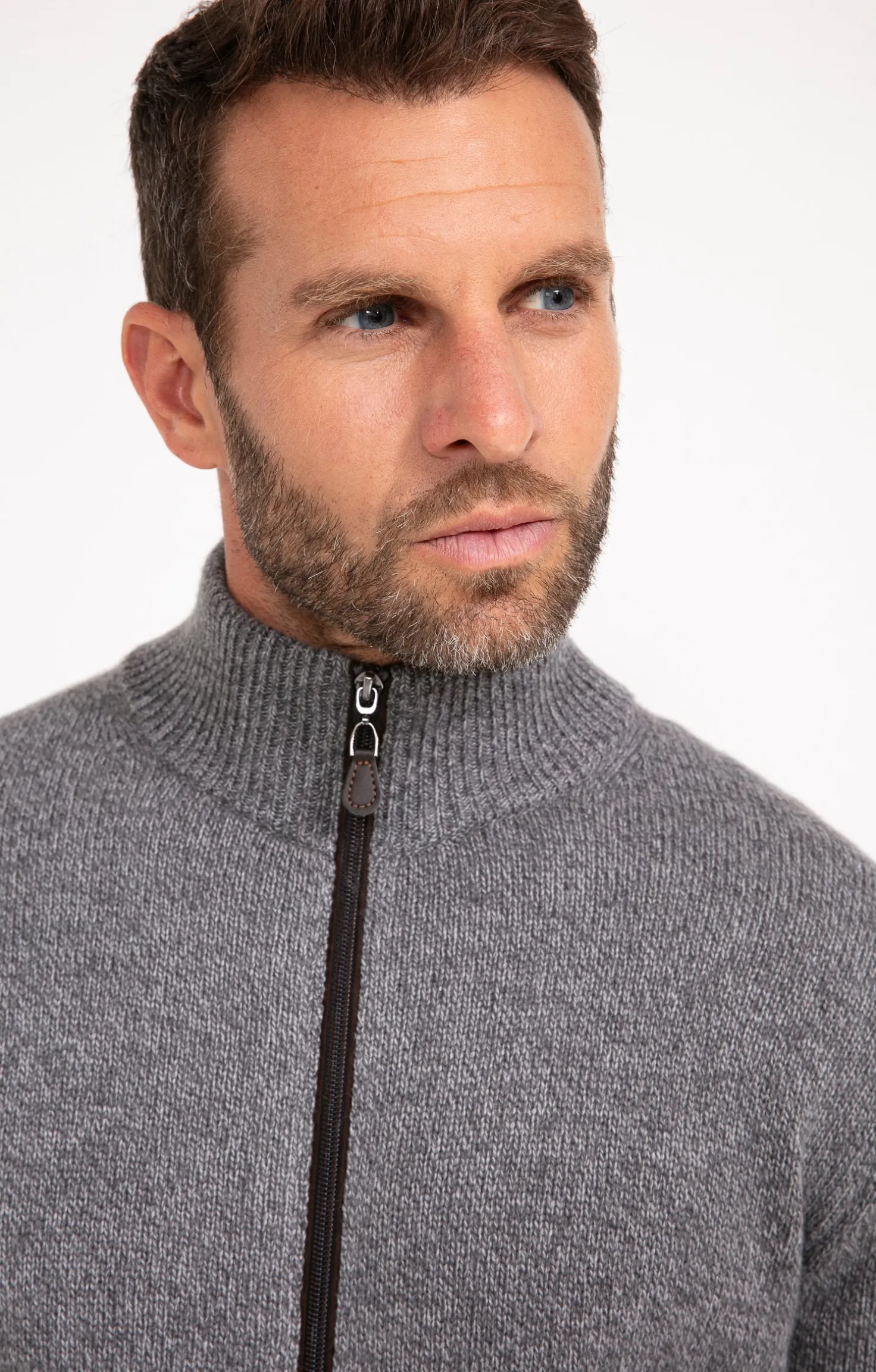 Gilet uni en laine -