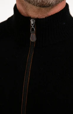 Gilet uni en laine -