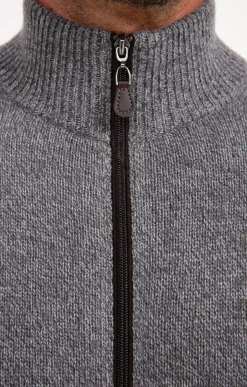 Gilet uni en laine -