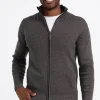 Gilet uni zippé -