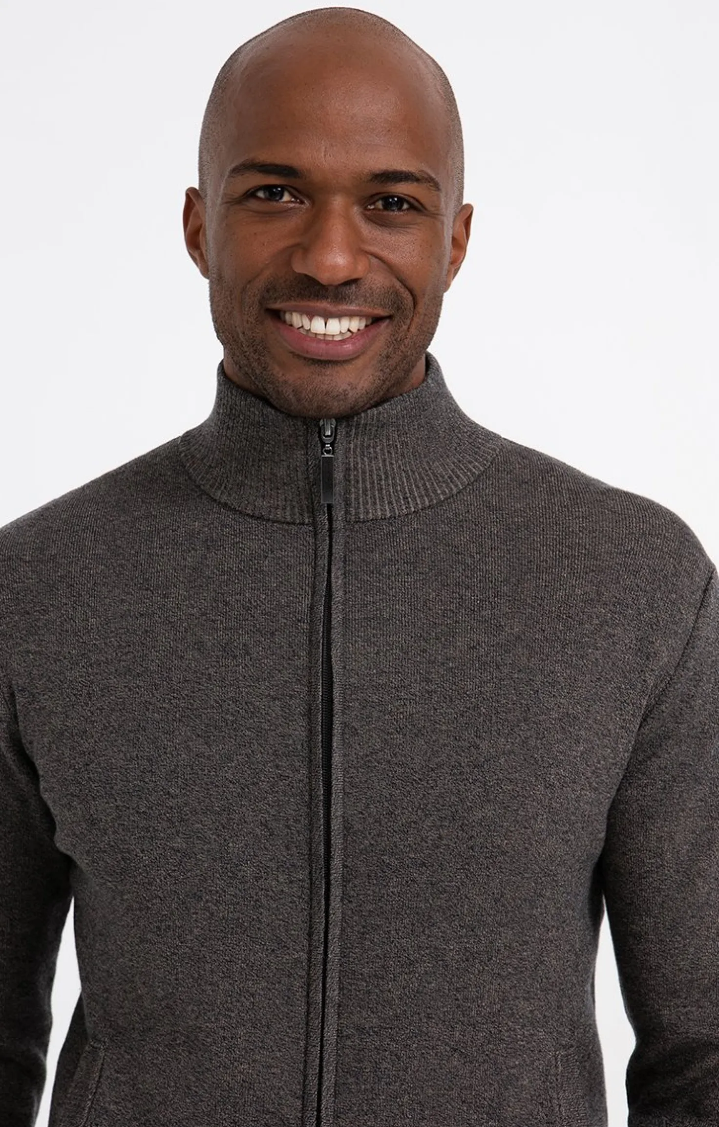 Gilet uni zippé -