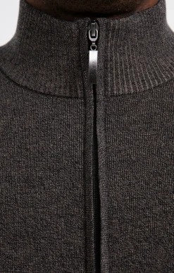 Gilet uni zippé -