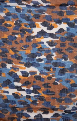 Grand foulard imprimé tachiste -