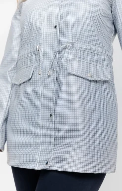 Imperméable en gomme à imprimé fantaisie -