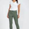 Jogging aspect plissé -