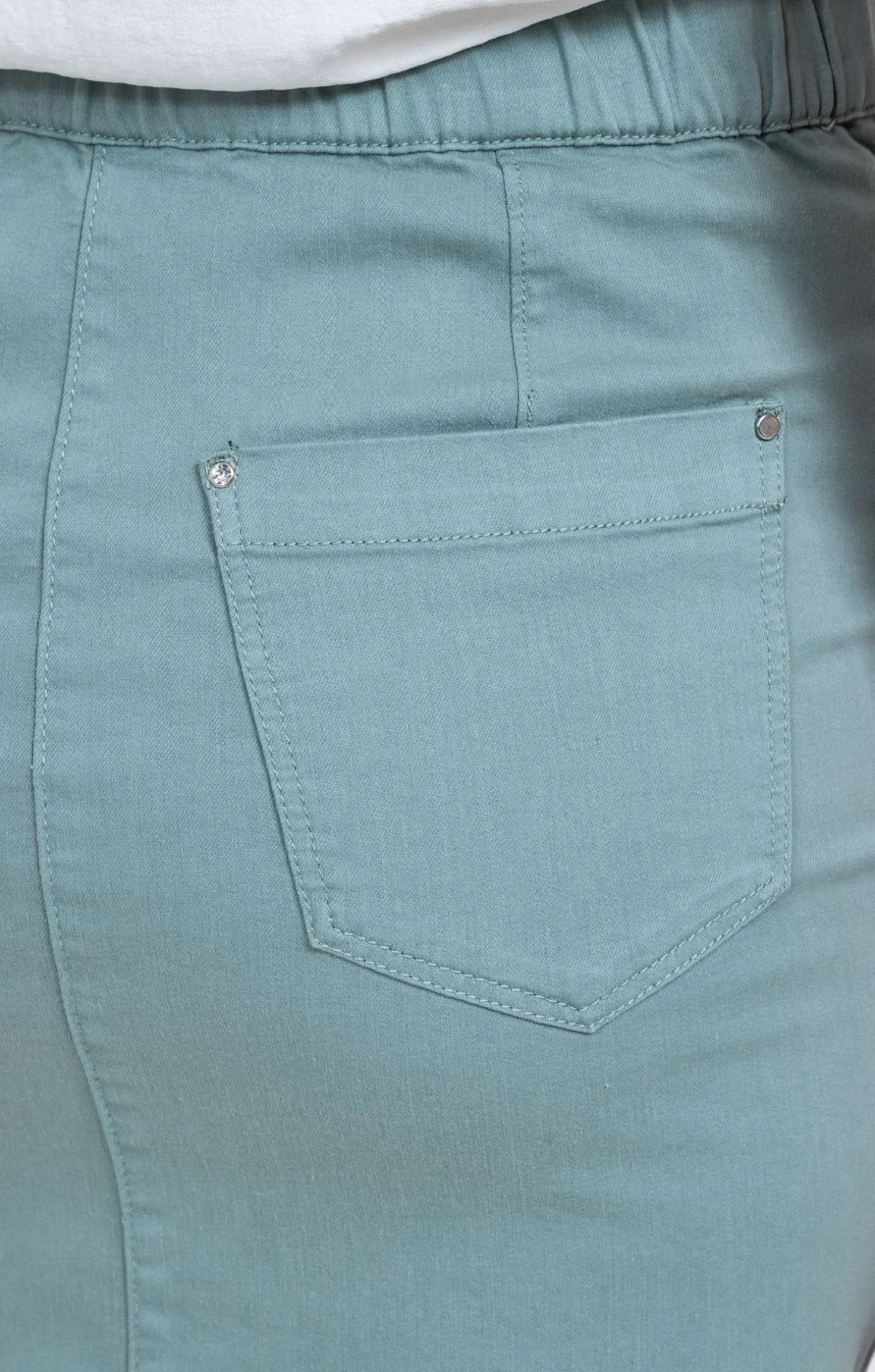 Jupe ceinture dos élastiquée -