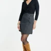 Jupe en maille fantaisie -