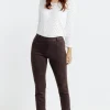 legging suédine détail clous -