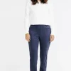 legging suédine détail clous -