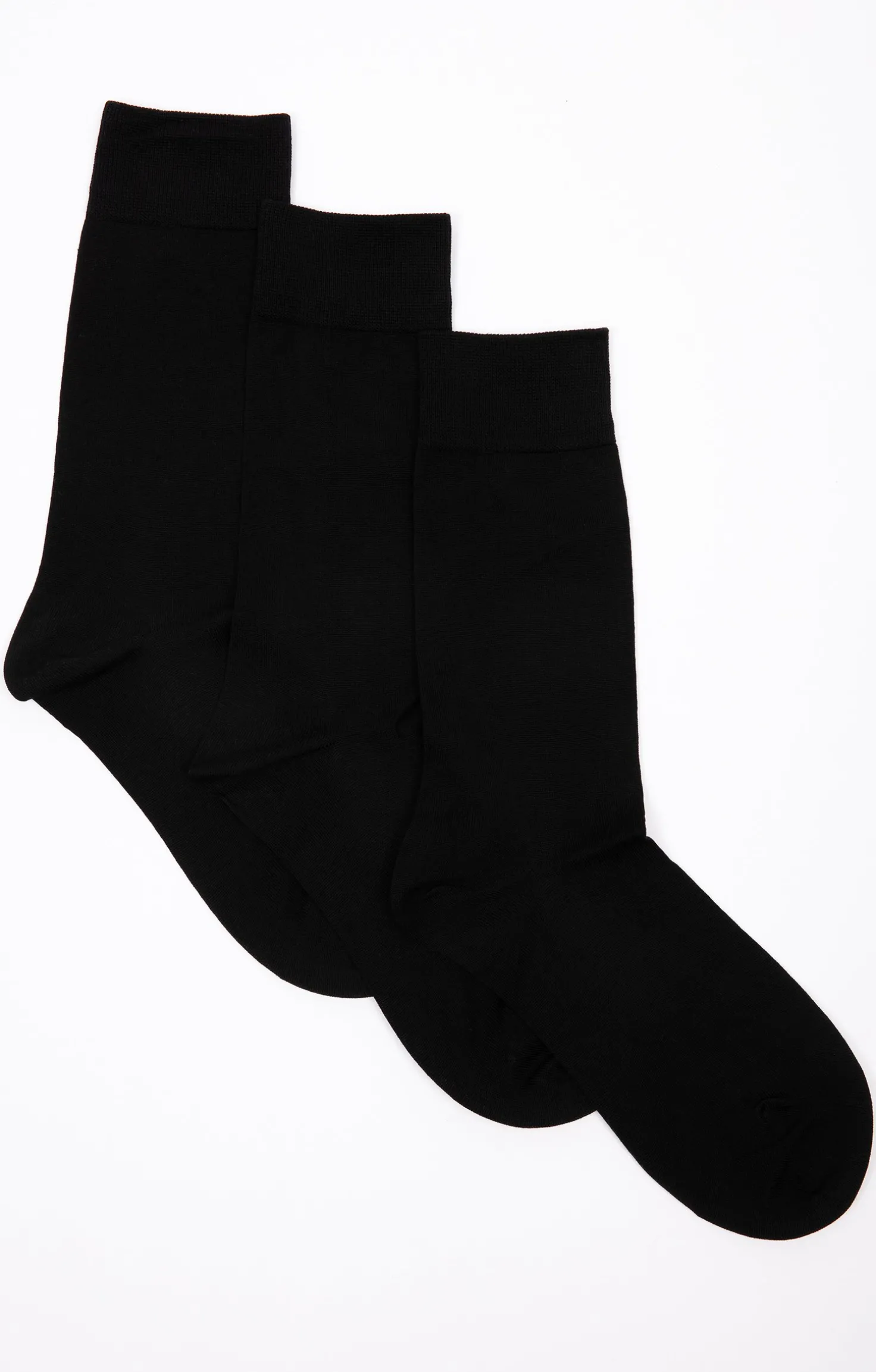 Lot 3 paires de chaussettes mercerisées -