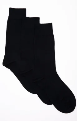 Lot 3 paires de chaussettes mercerisées -