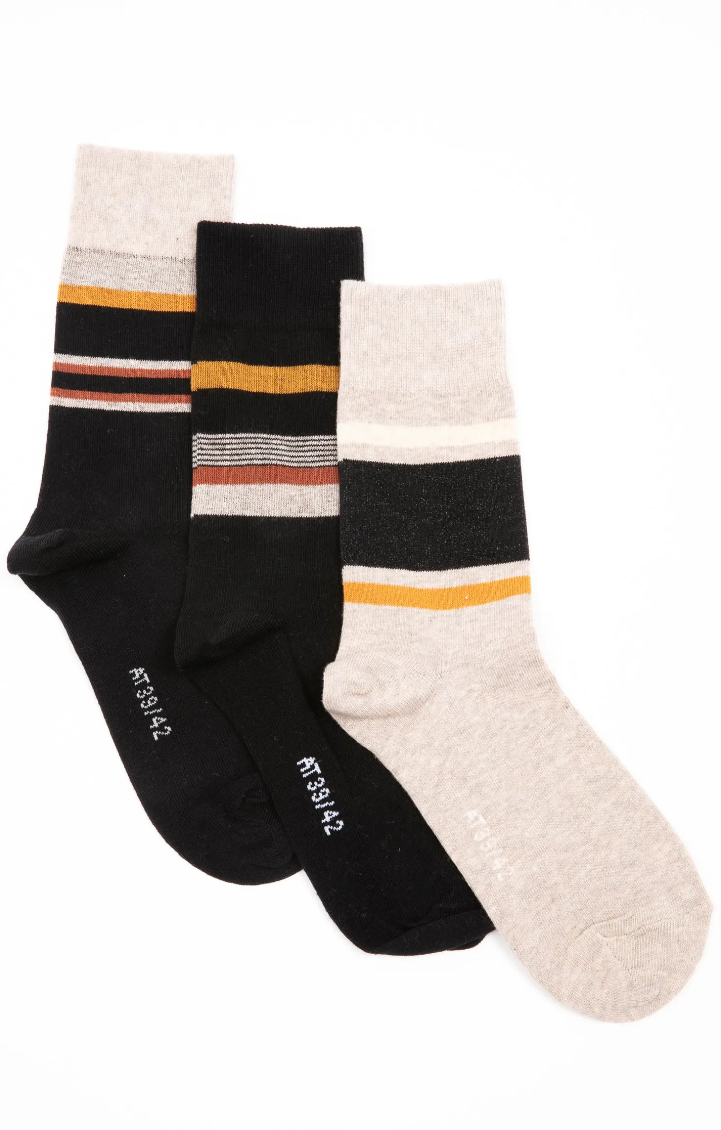 Lot de 3 paires chaussettes AO DEGRADE -