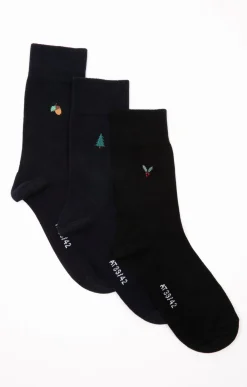 Lot de 3 paires chaussettes HIVER BROD -