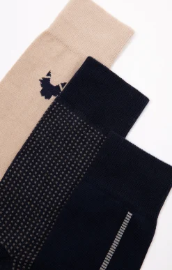 Lot de 3 paires de chaussettes maille -