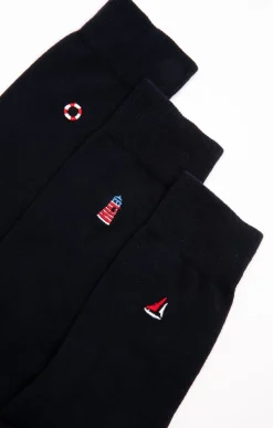 Lot de 3 paires de chaussettes Nautic -