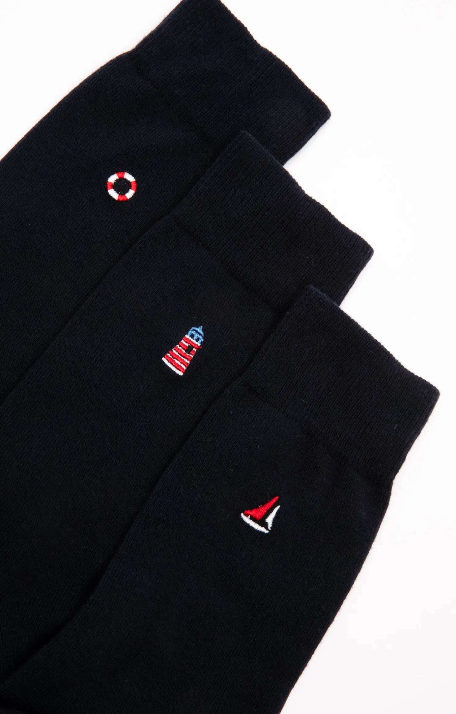 Lot de 3 paires de chaussettes Nautic -