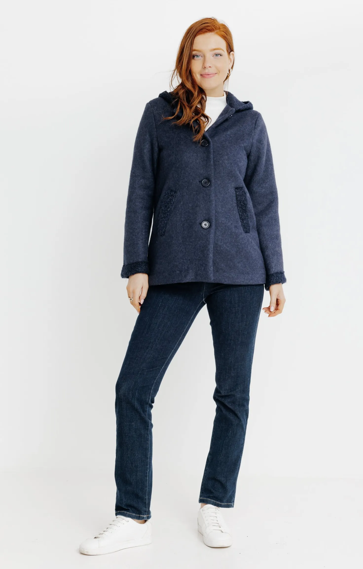 Manteau à capuche -