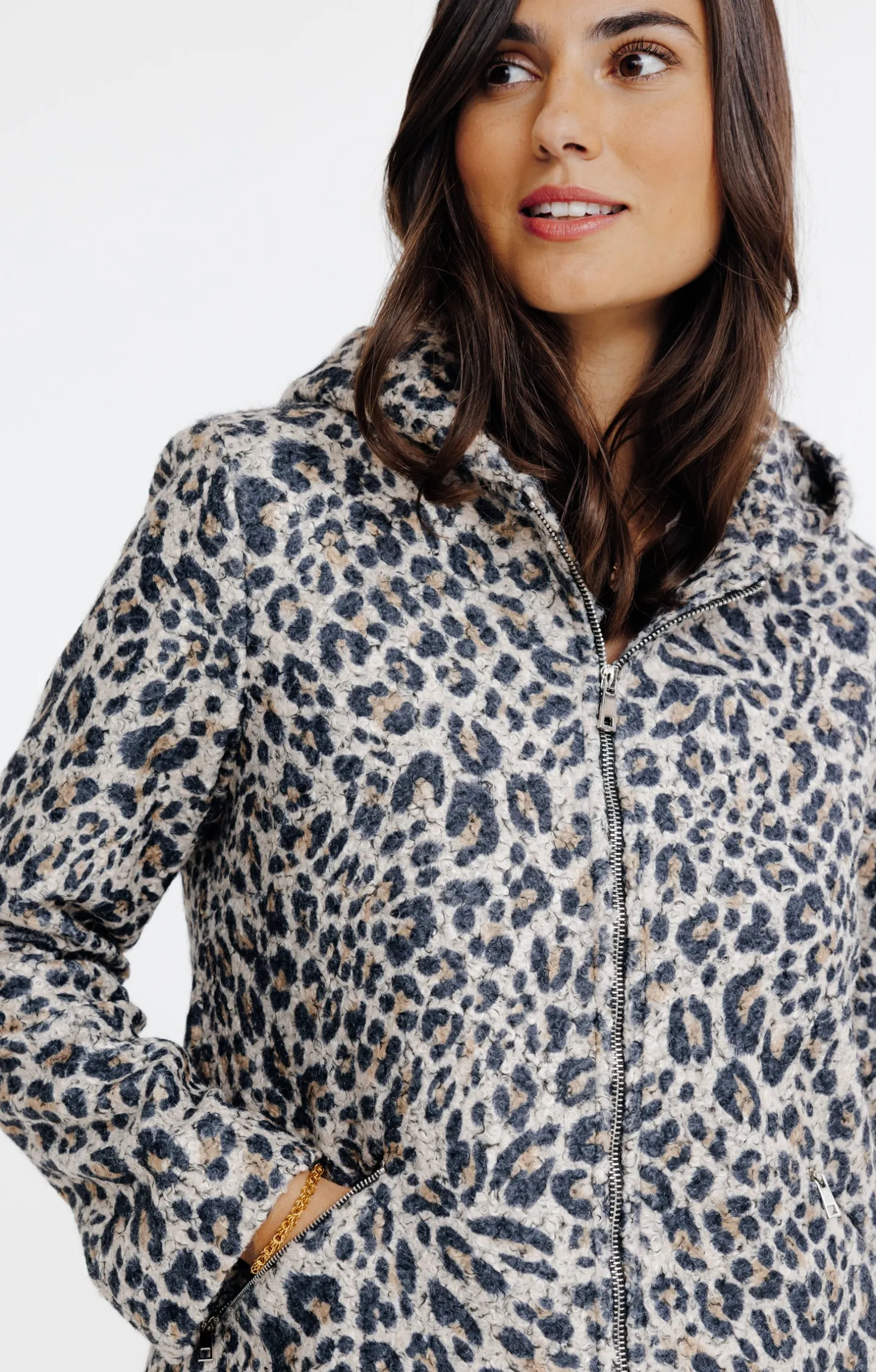 Manteau à capuche -