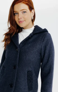 Manteau à capuche -