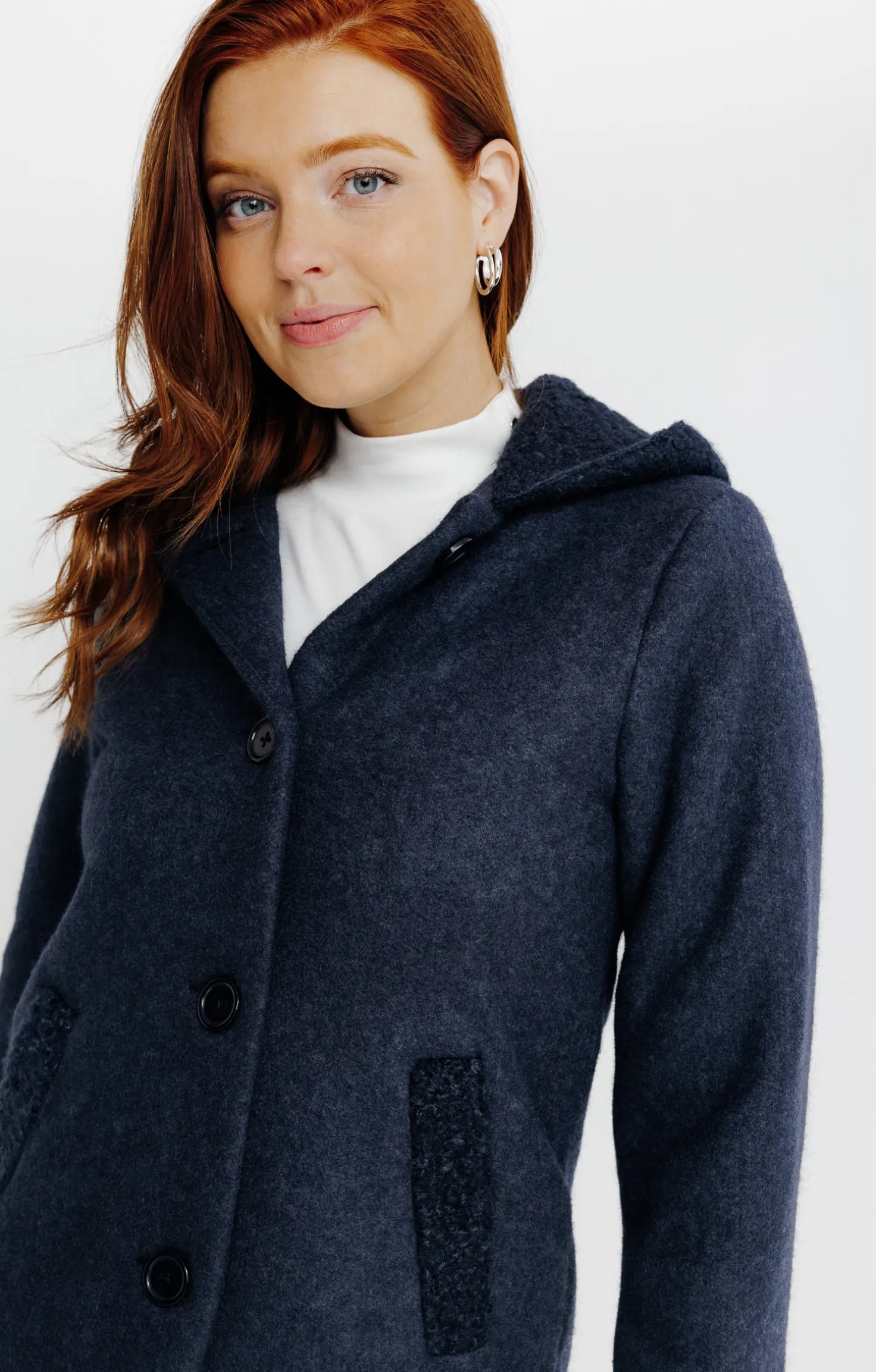 Manteau à capuche -