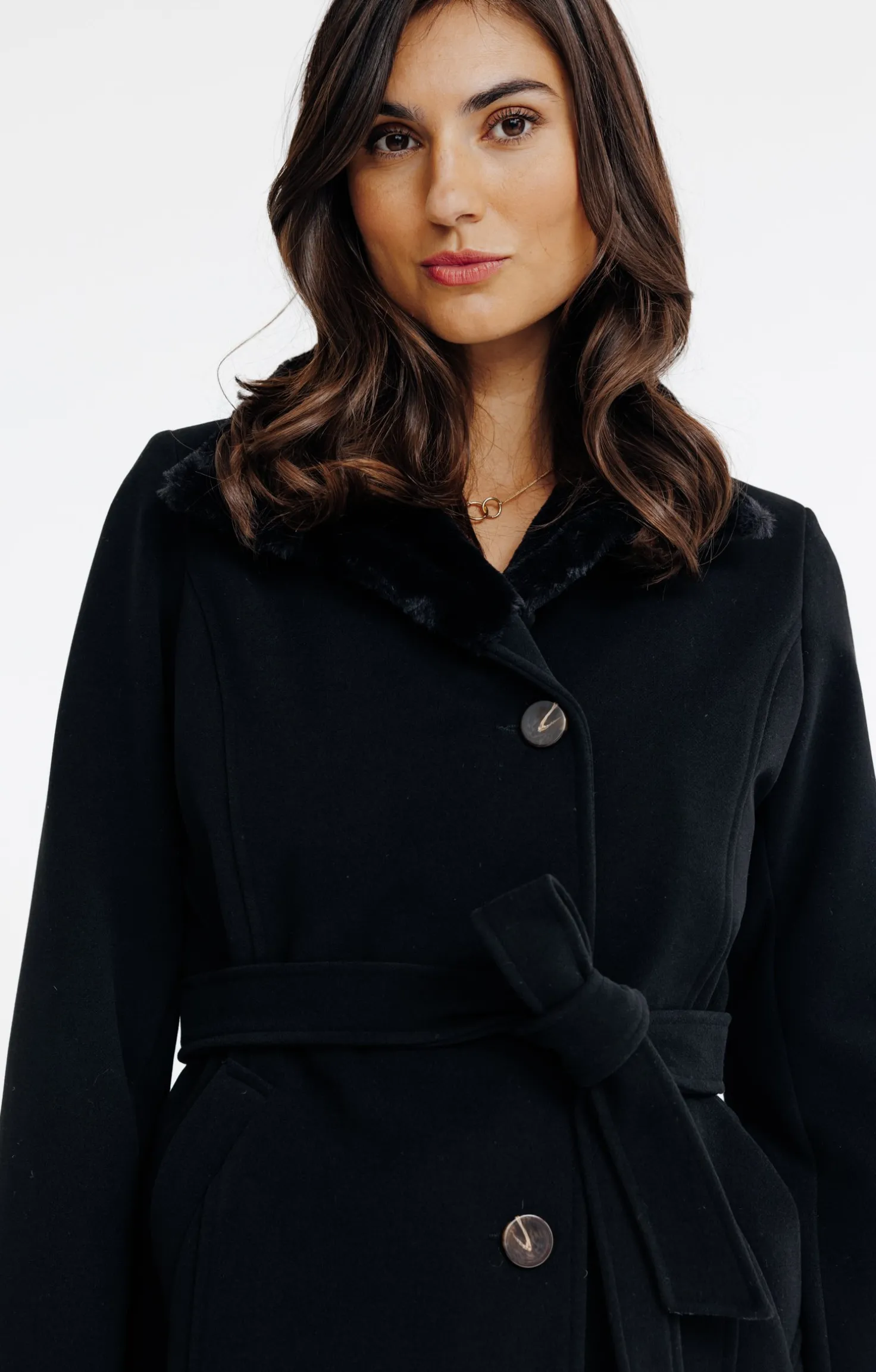 Manteau boutonné -