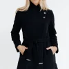 Manteau ceinturé -