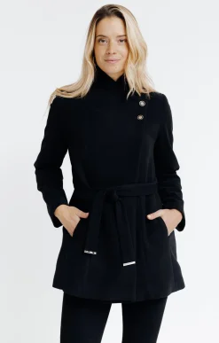 Manteau ceinturé -