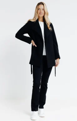 Manteau ceinturé -