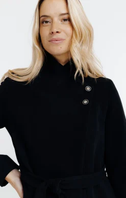 Manteau ceinturé -