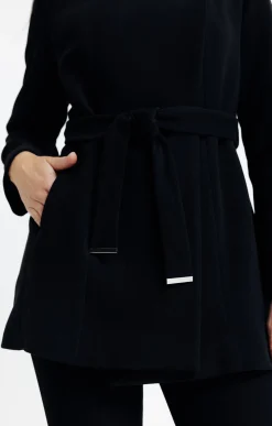 Manteau ceinturé -